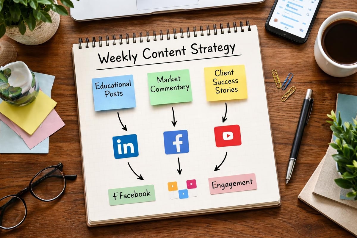 Generate More Leads for Financial Advisors in 2026 Social media content calendar