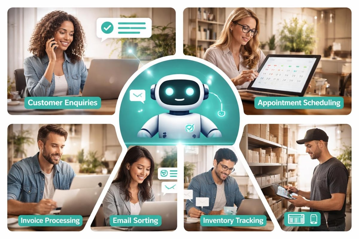 Small business automation workflow