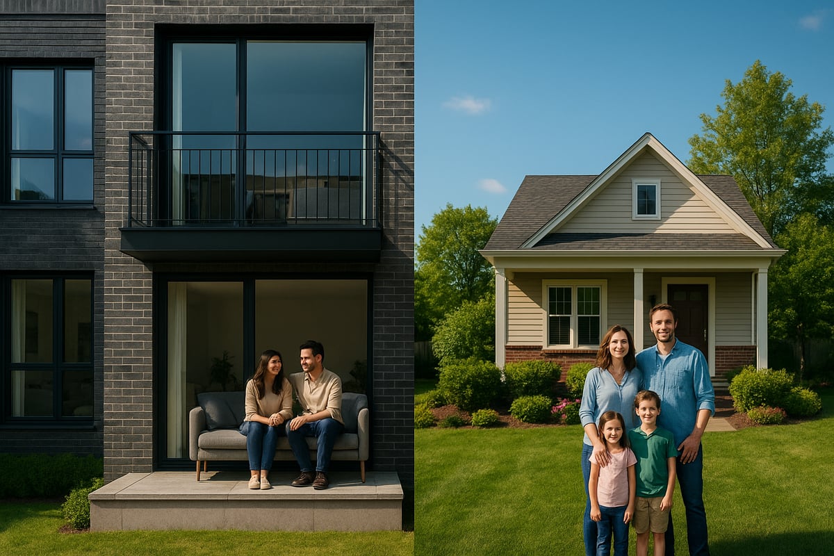 Definición y Diferencias Fundamentales entre Apartamento y Casa