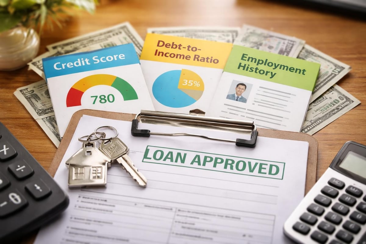 Moving loan qualification factors