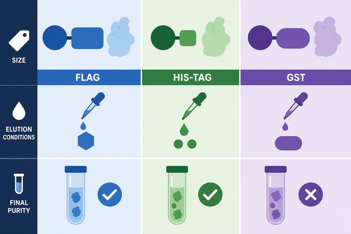 Protein purification comparison