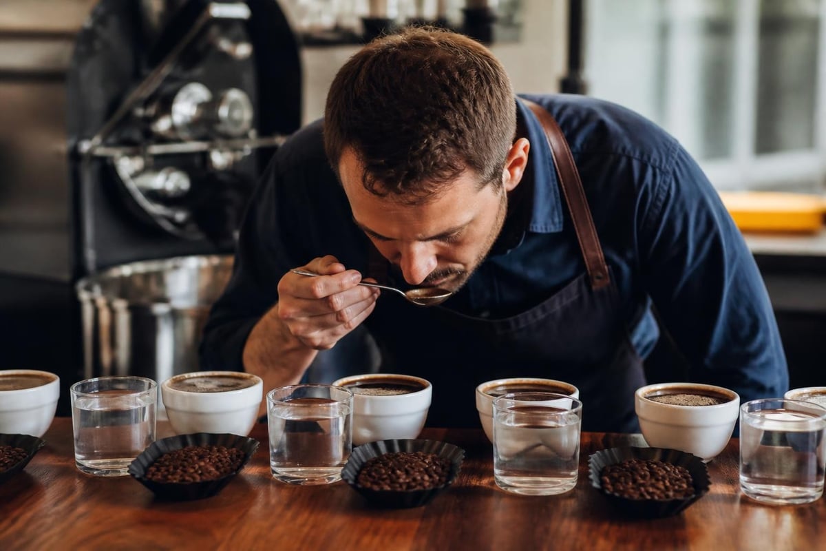 Coffee quality scoring process