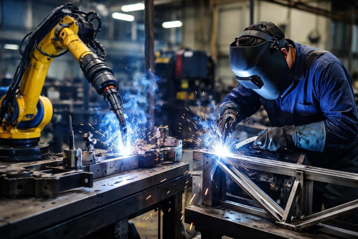 Hybrid fabrication approach