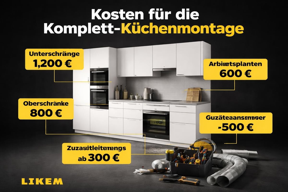 Kitchen assembly cost breakdown