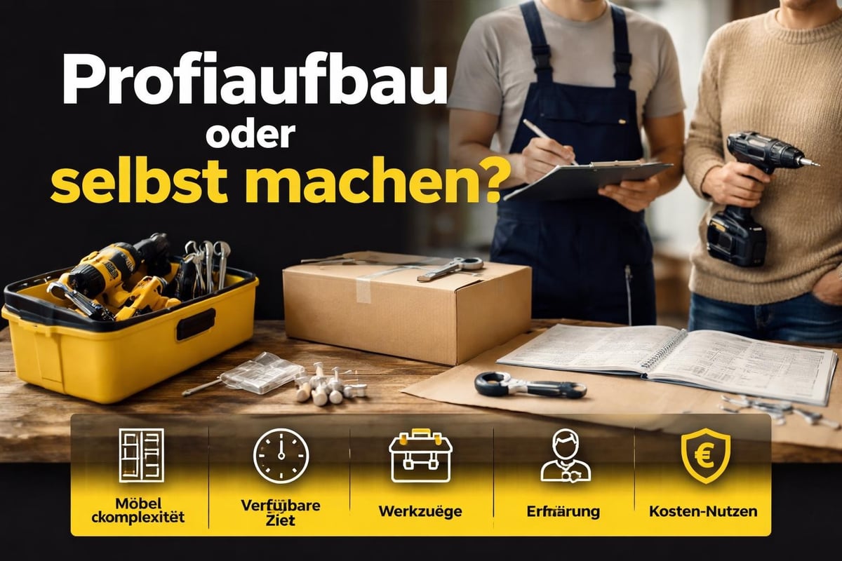 Decision flowchart for assembly choice