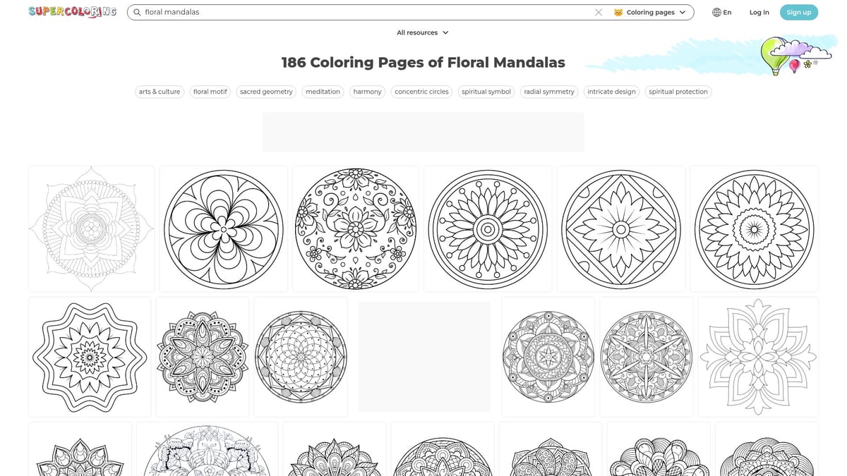 10 Stunning Mandala Coloring Printable Designs for 2026 - Floral Bloom Mandala