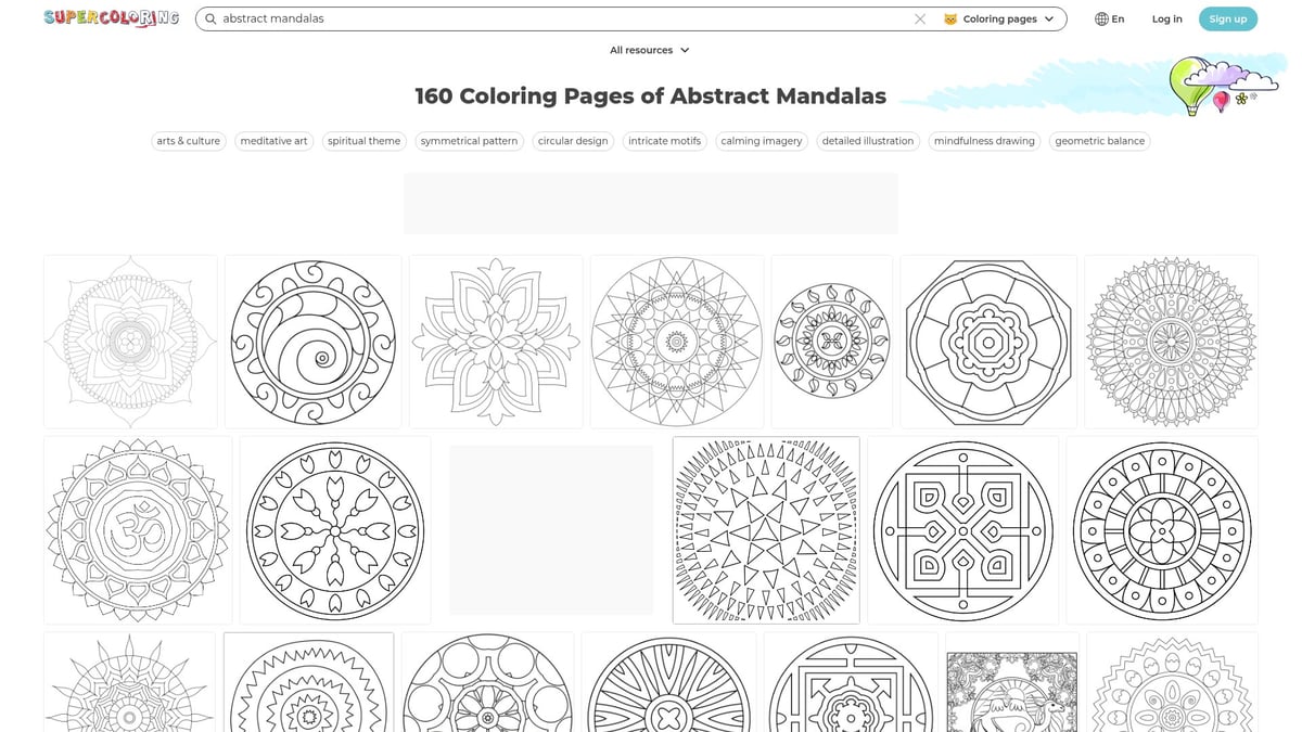 10 Stunning Mandala Coloring Printable Designs for 2026 - Abstract Flow Mandala