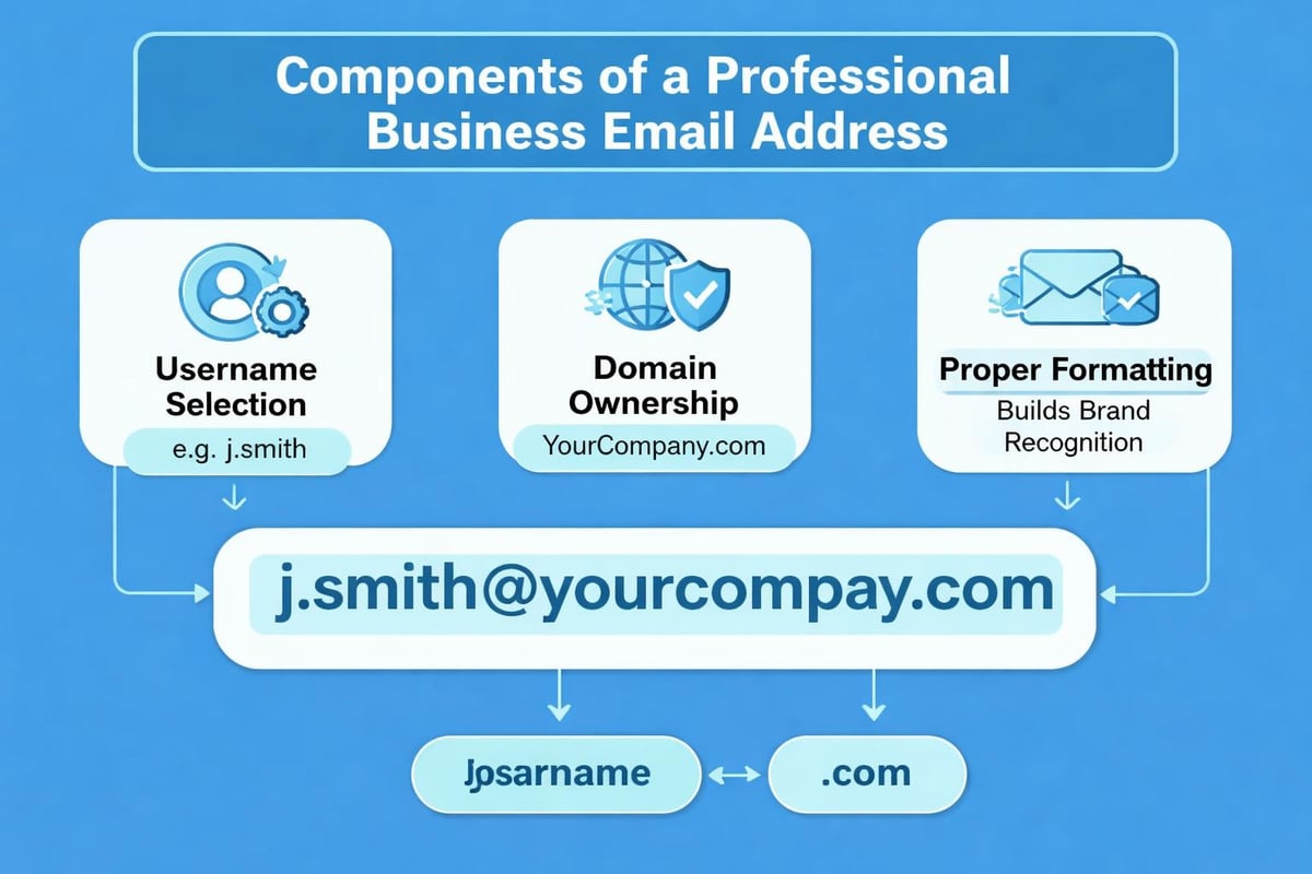 Business email address structure