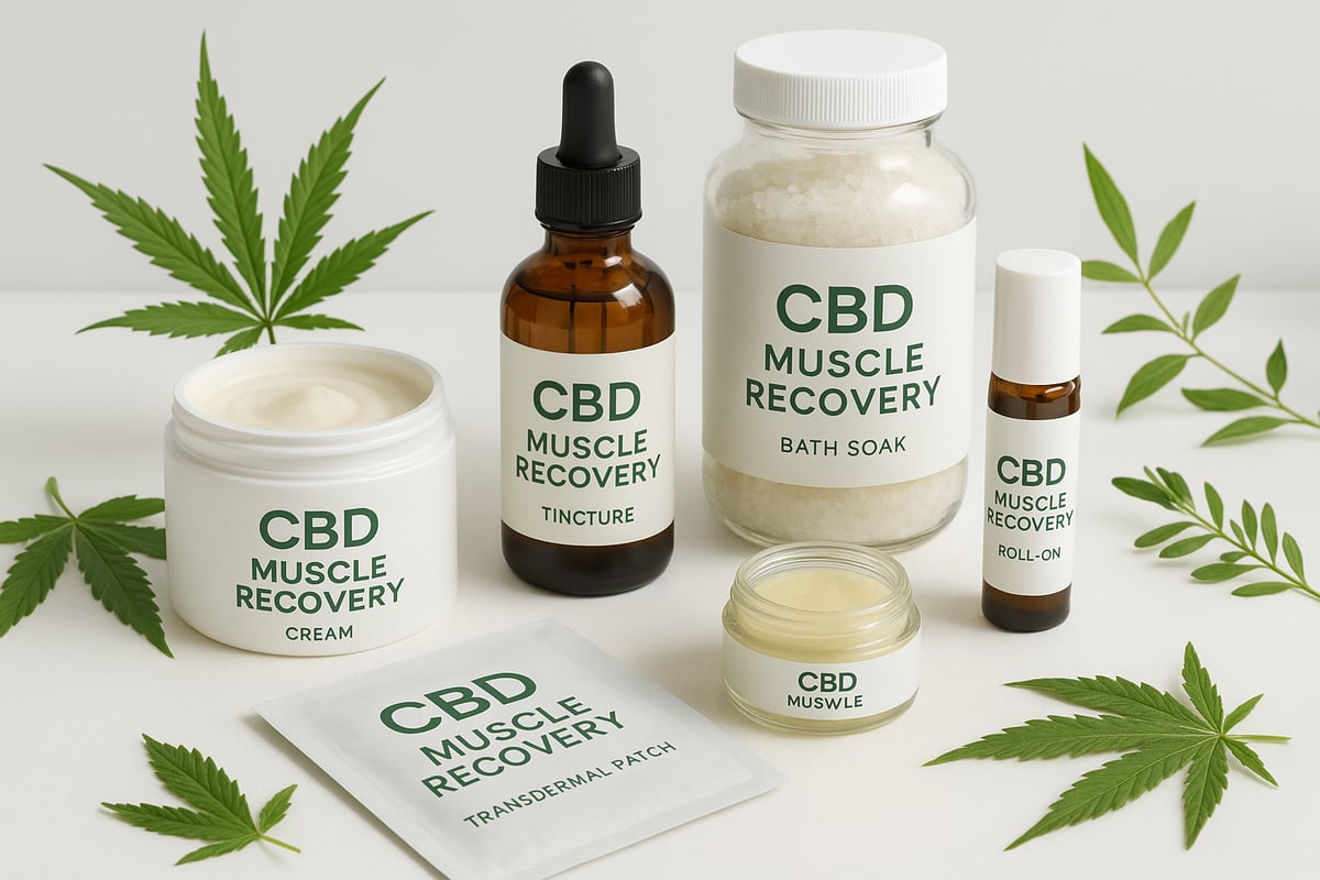 Types of CBD Muscle Products: Formats, Ingredients, and Innovations