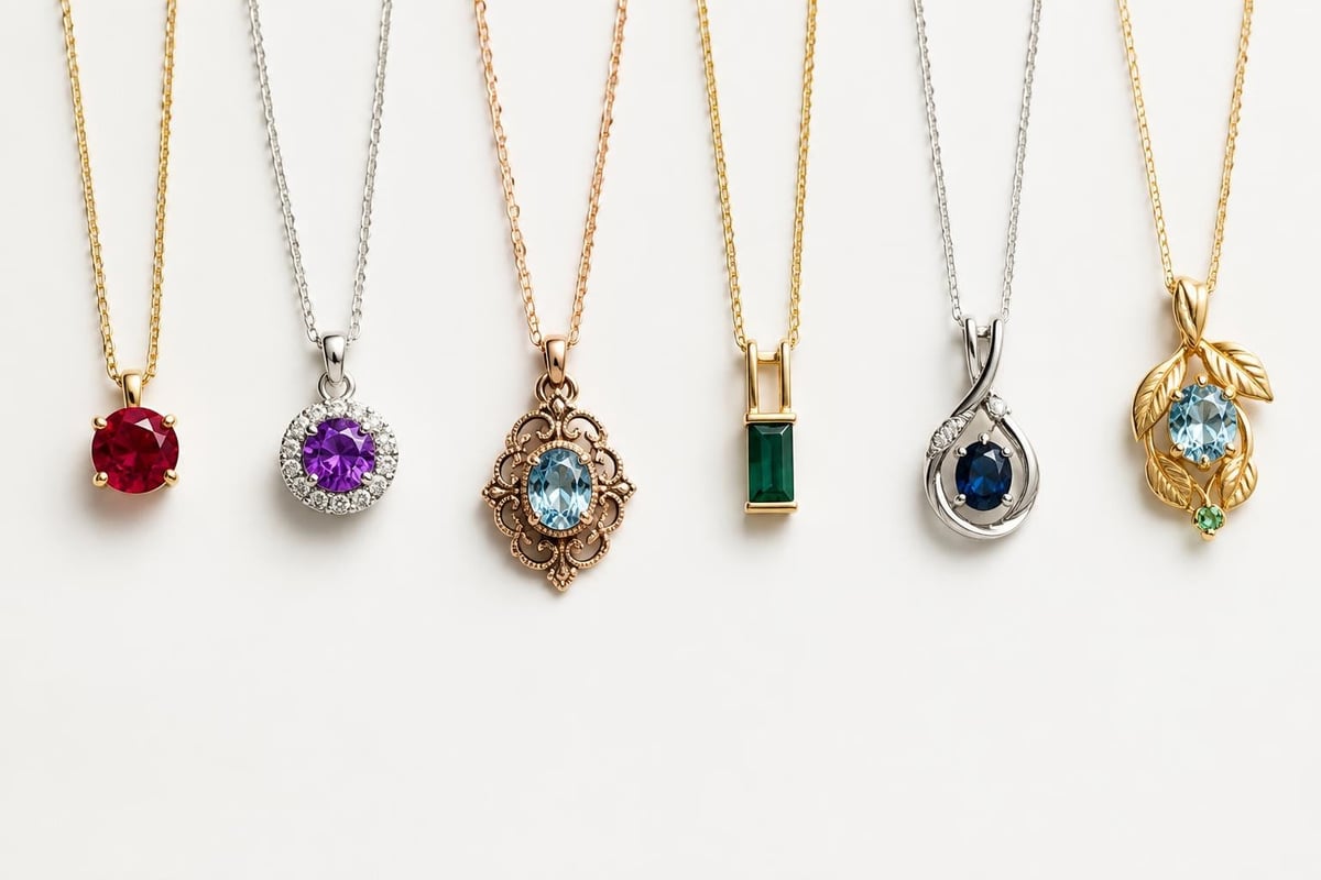Pendant design variations