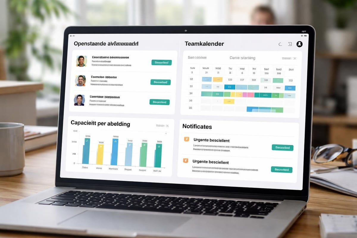 Dashboard overzicht manager