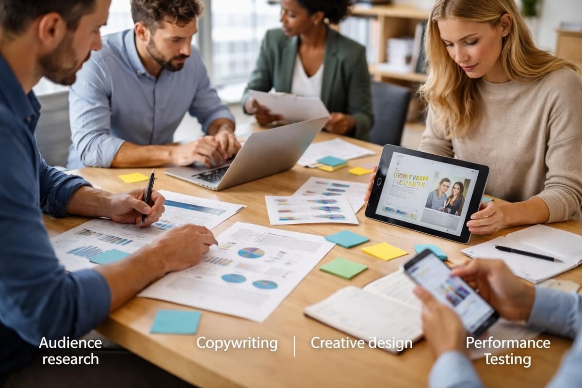Ad creation workflow