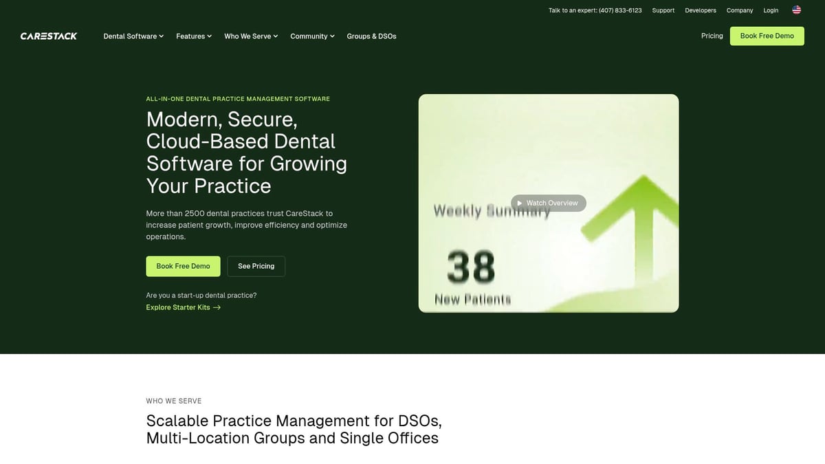 Top 7 Best Dental Practice Software Solutions for 2026 - CareStack