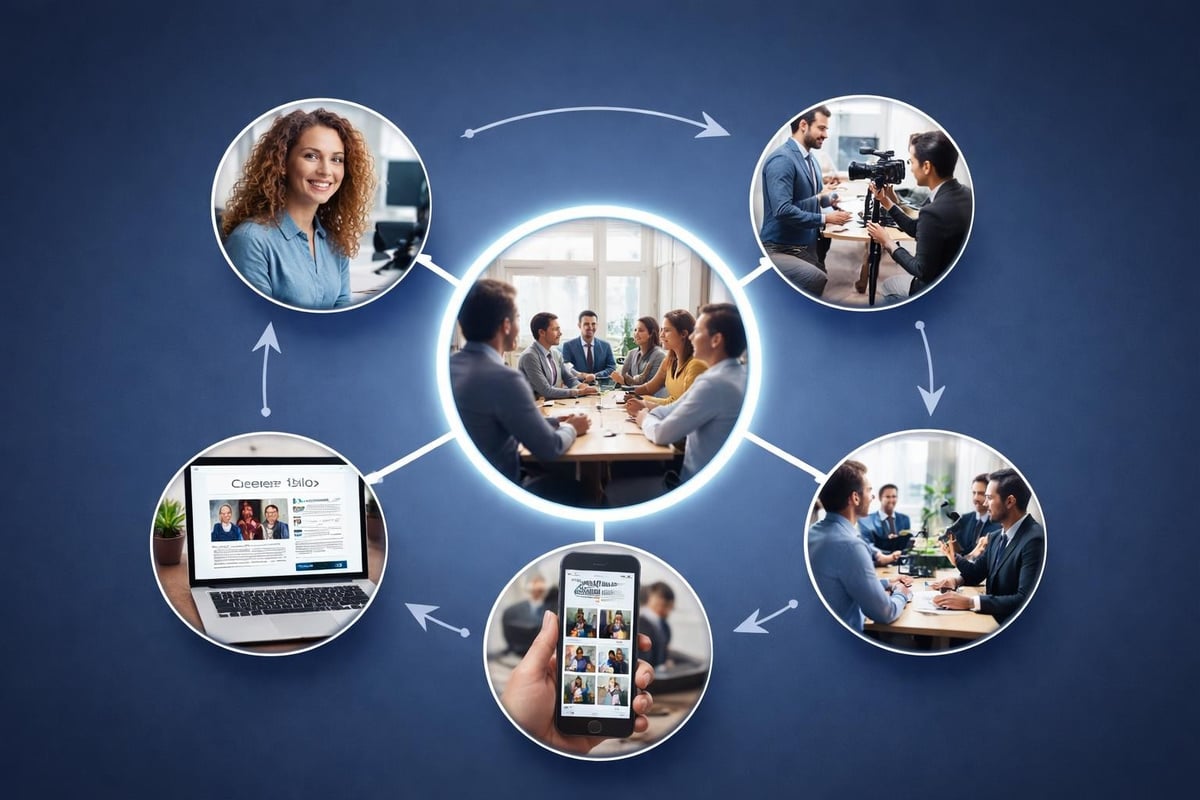 Content-Marketing-Ökosystem für Recruiting