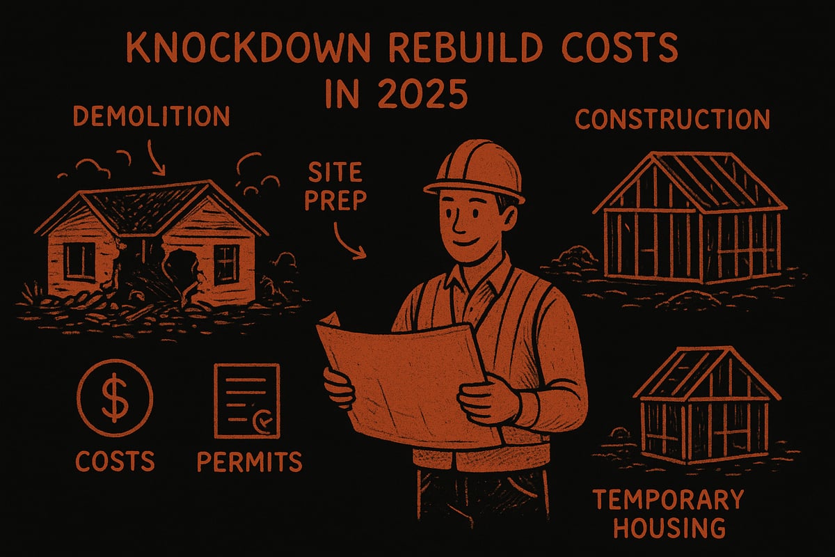 Breaking Down the Cost of Knockdown Rebuild in 2025