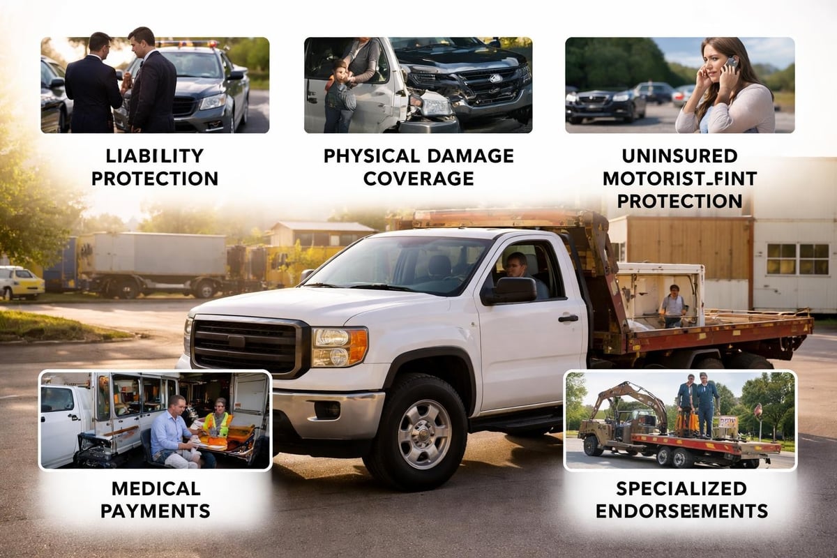 Commercial auto insurance coverage types
