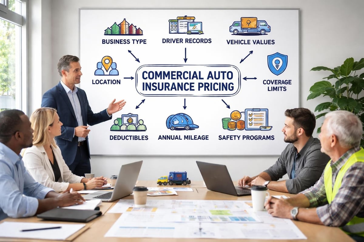 Factors affecting commercial auto premiums