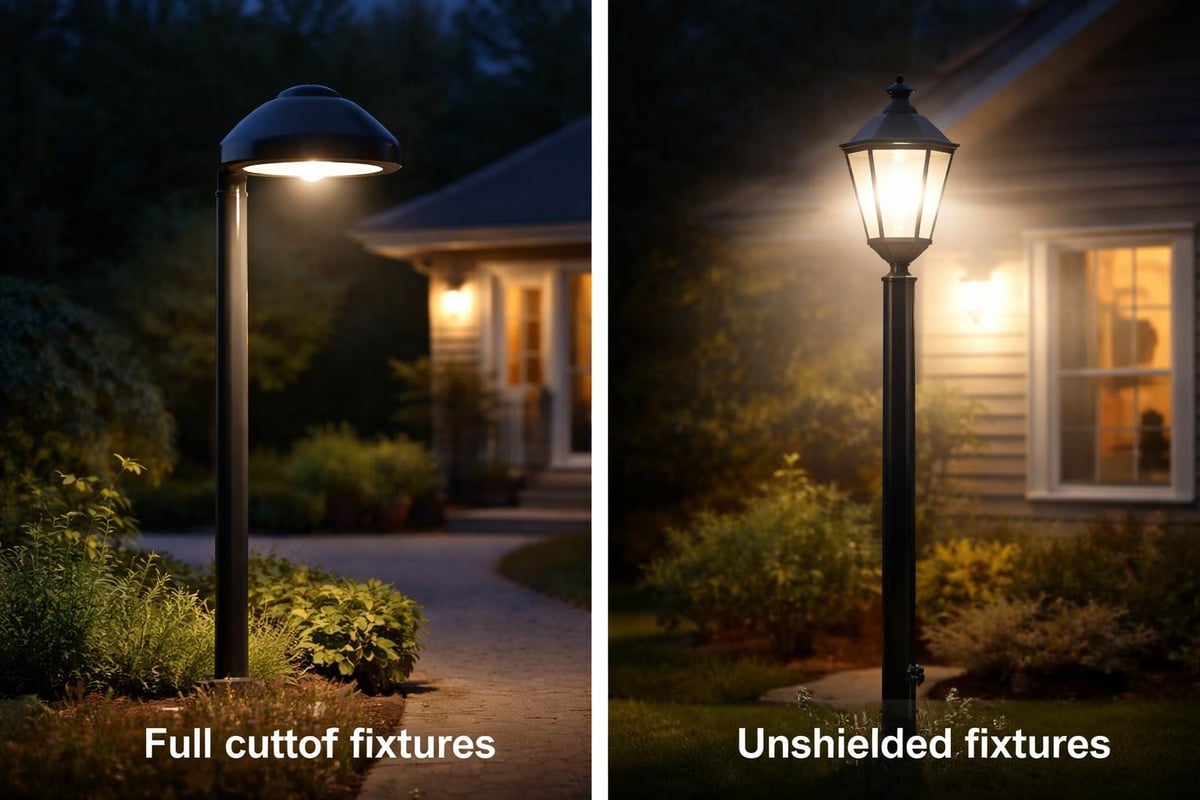 Light pollution mitigation