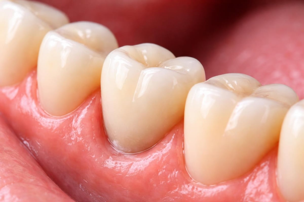 Final dental implant restoration placement