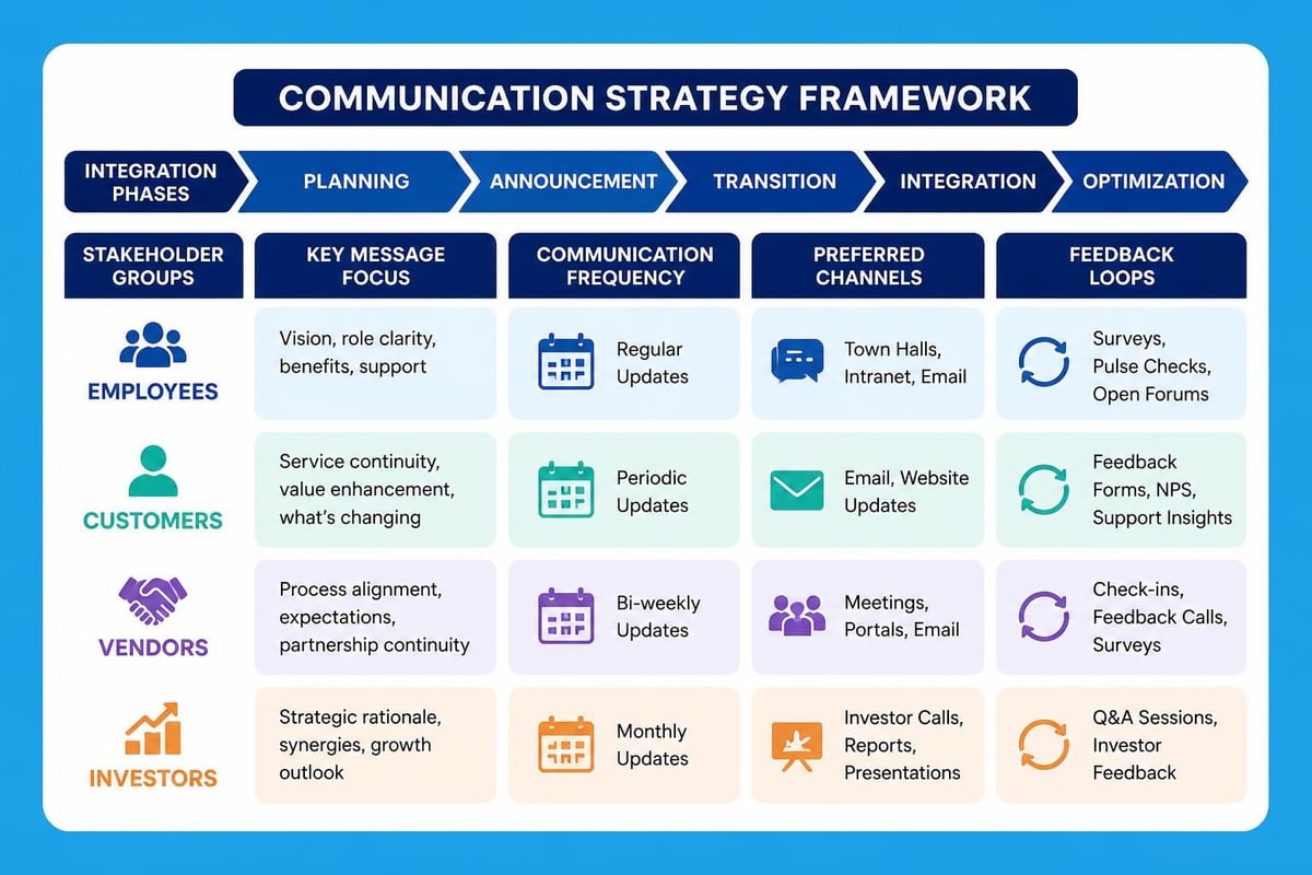 Stakeholder communication strategy