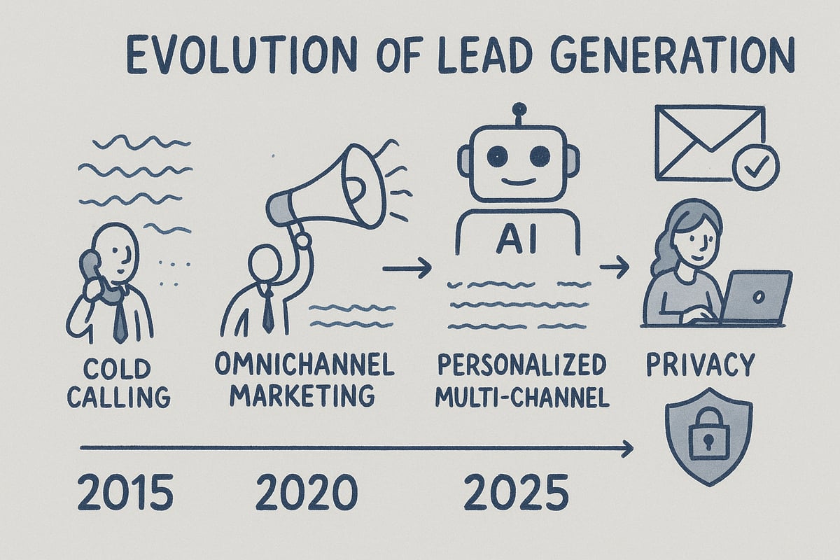 The Evolution of Lead Generation: 2025 Trends & Challenges