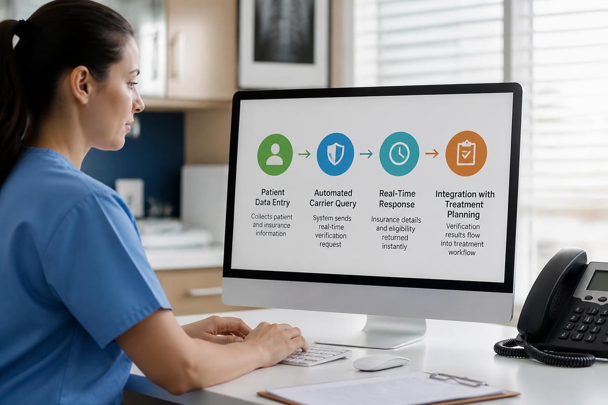 Digital insurance verification workflow