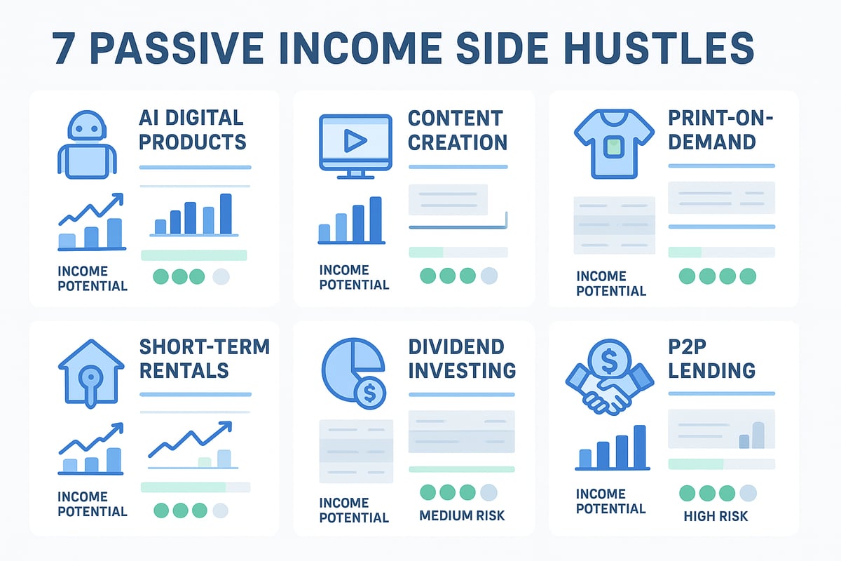7 Passive Income Side Hustles to Try in 2026