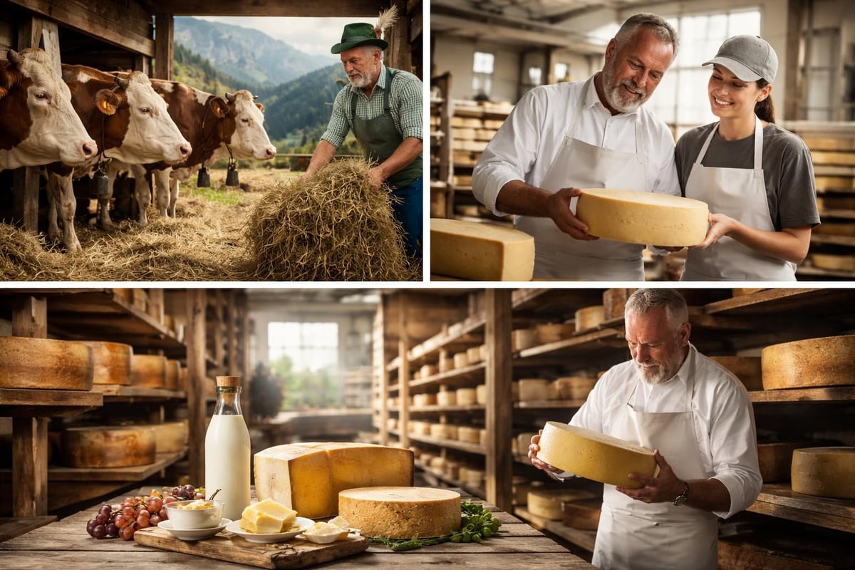 Regionale Käseherstellung