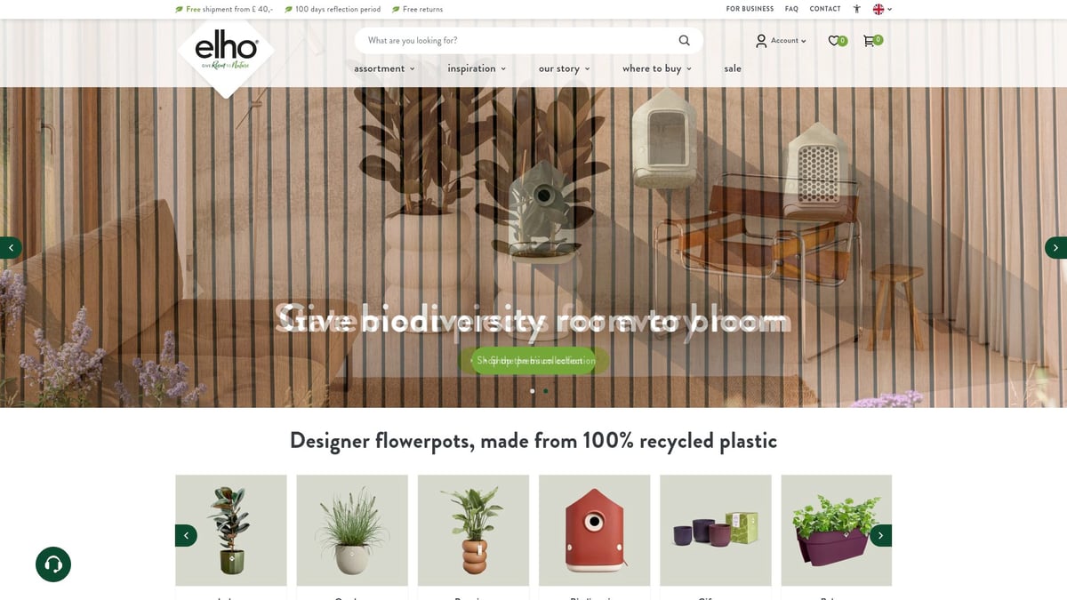 9 Amazing Colourful Plant Pots to Brighten Your Home in 2026 - Elho Vibes Fold Round Planter