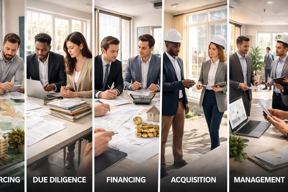 Property acquisition workflow