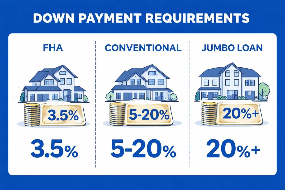 FHA down payment comparison