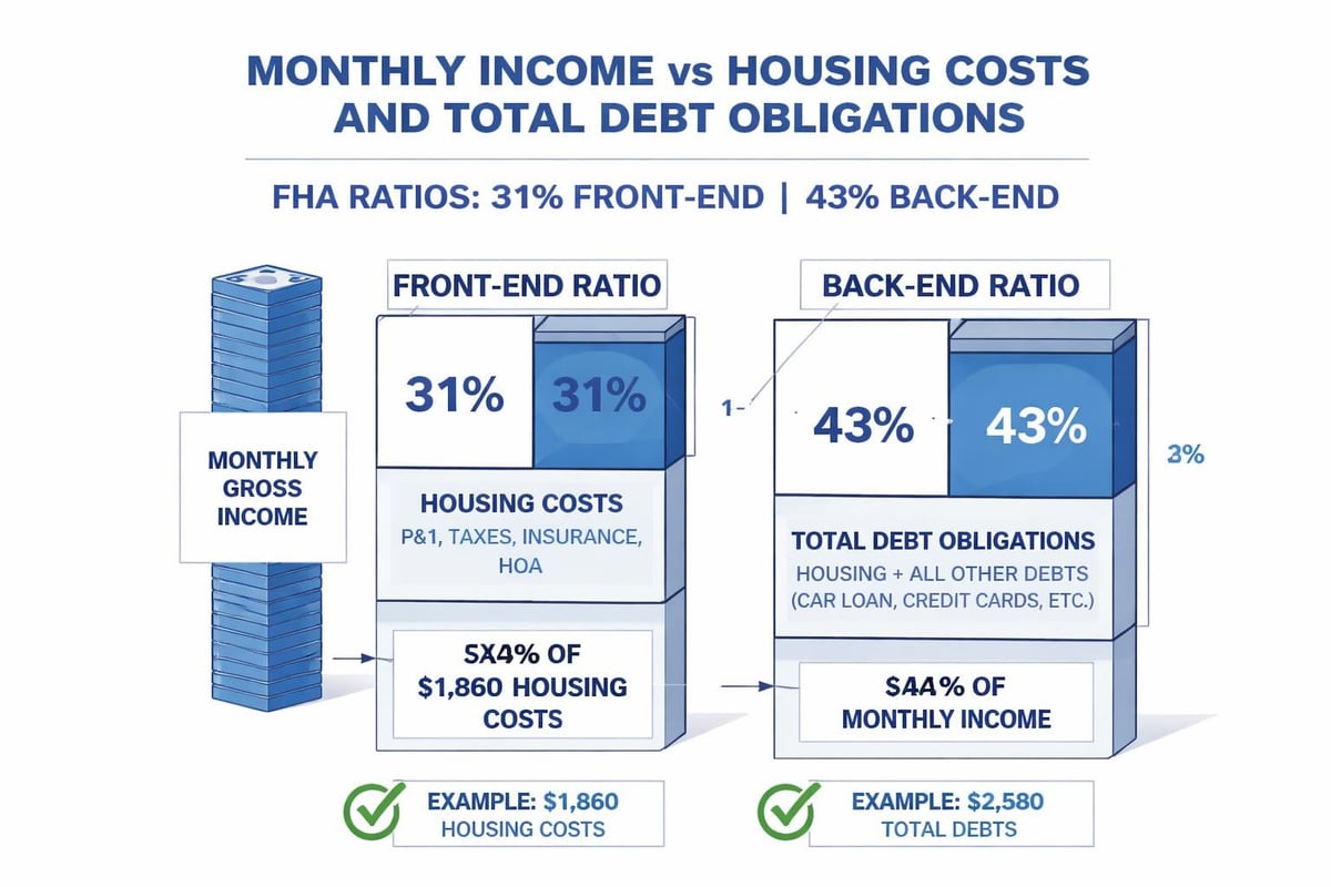 DTI ratio calculation