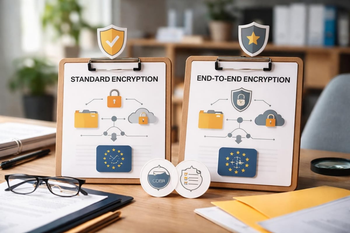 File sharing security comparison