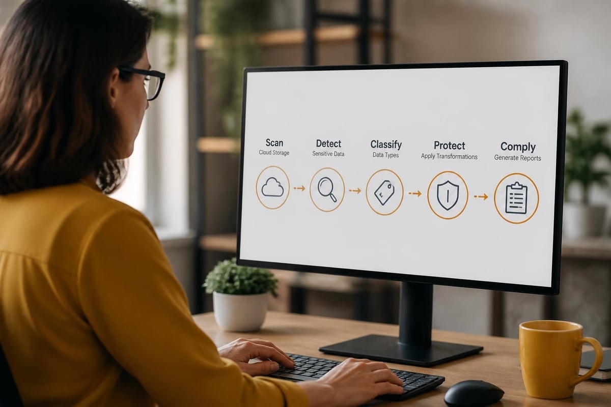 GCP DLP workflow