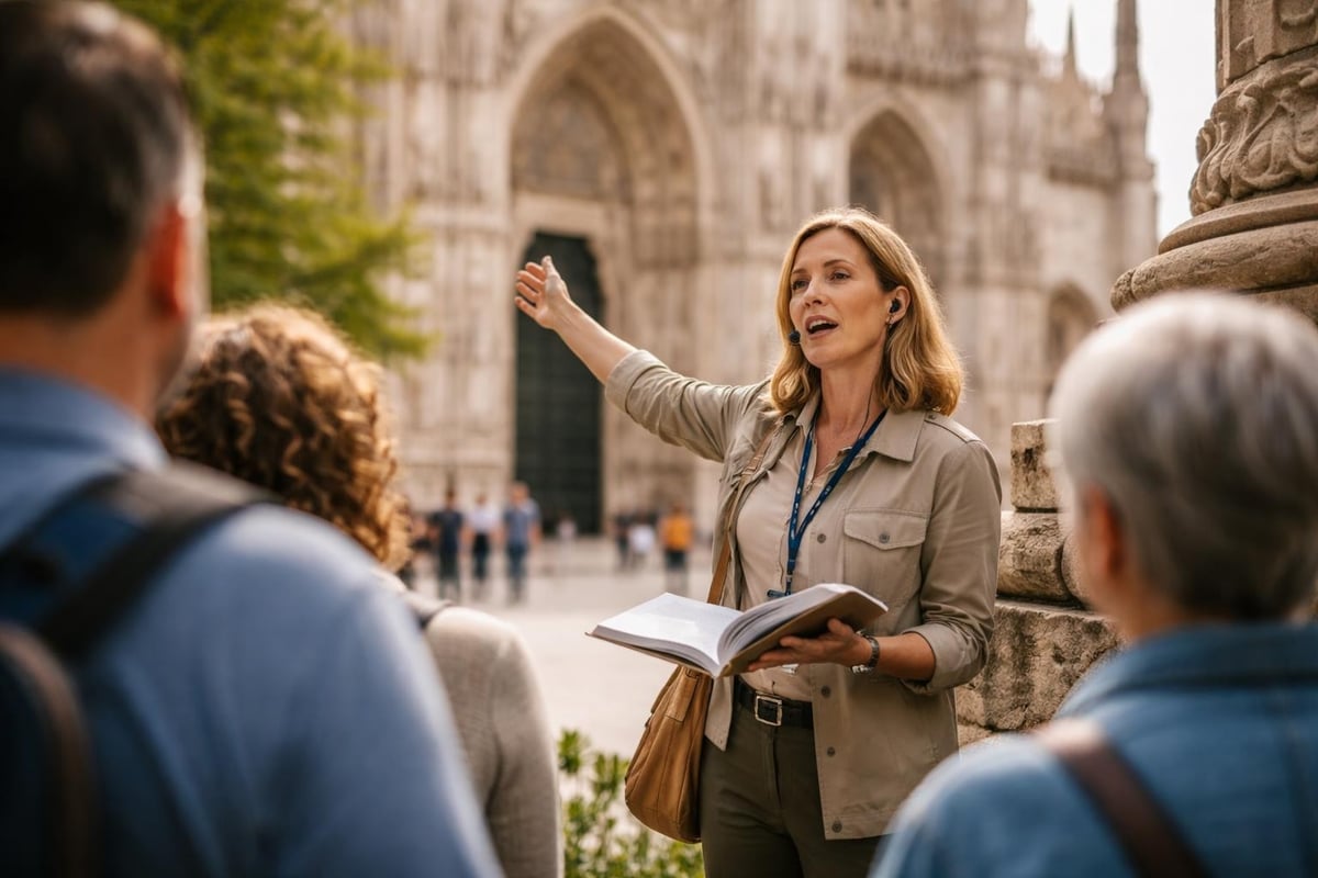 Guide expertise transforming landmarks