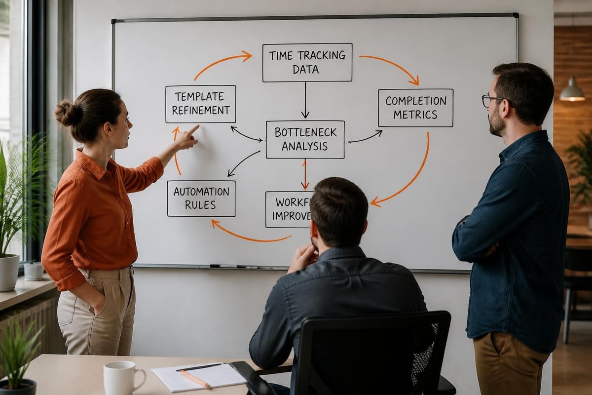 Task Project Management Software: Features and Selection Task optimization workflow