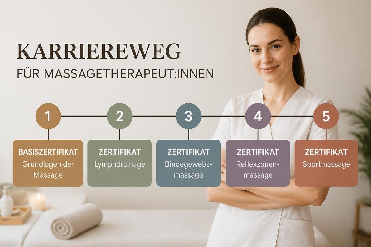 Massage Spezialisierungen Timeline