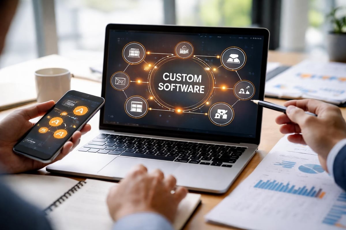 Software Solutions Development ready to go Custom software integration