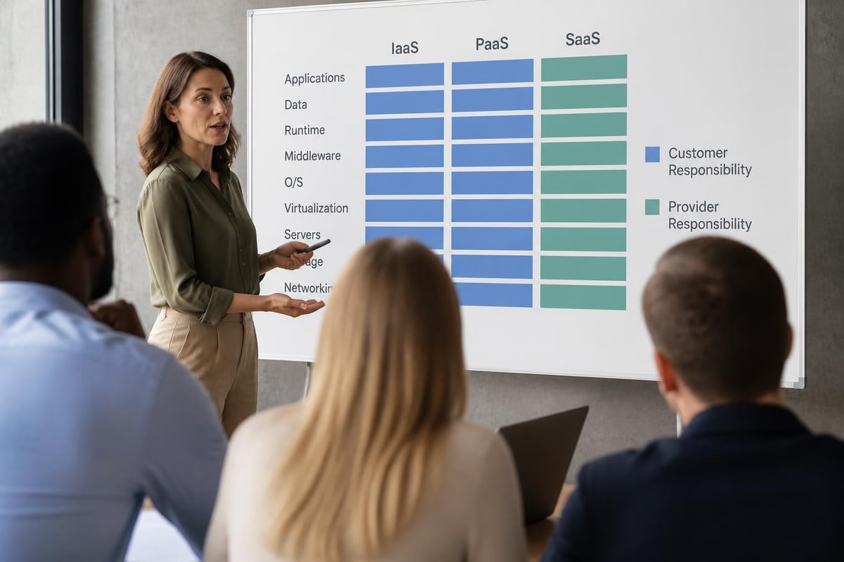 Shared responsibility model layers