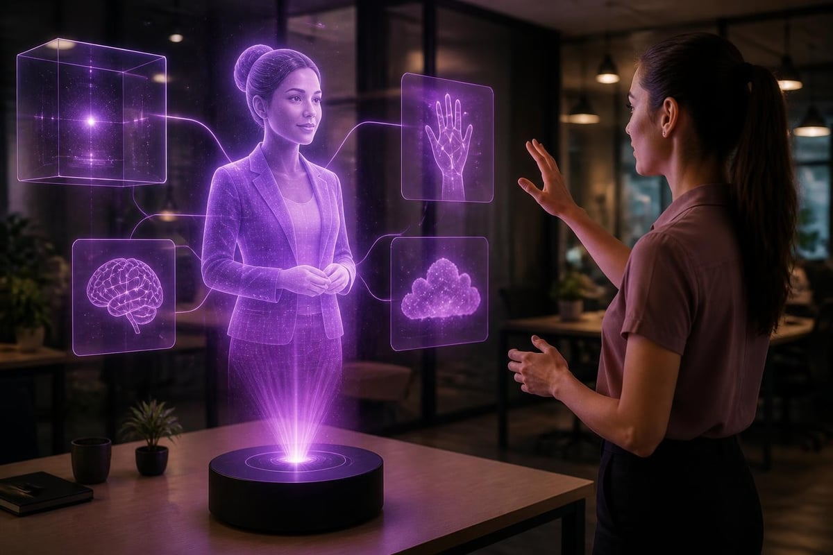 Core technologies powering holographic AI
