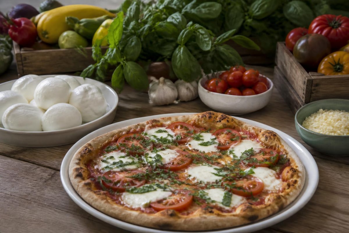 Local Vermont ingredients used in Manchester pizza
