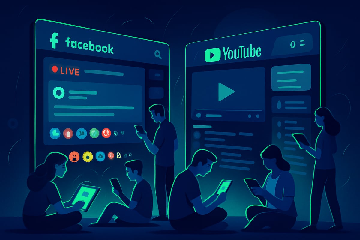Pourquoi Facebook et YouTube restent essentiels en 2025