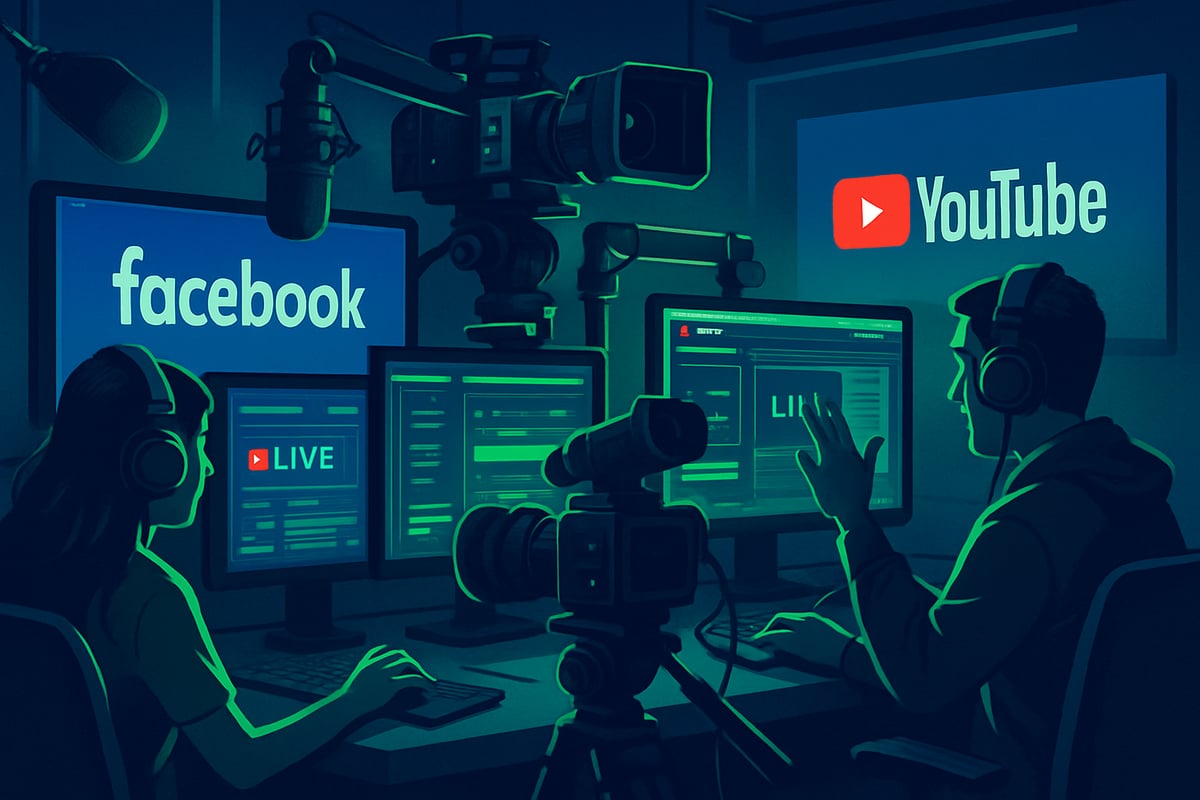 Les outils indispensables pour diffuser et performer sur Facebook et YouTube