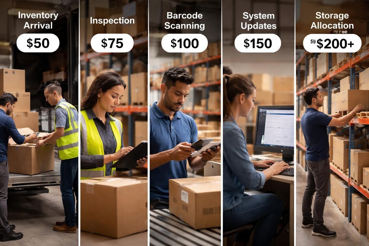 Fulfillment receiving workflow
