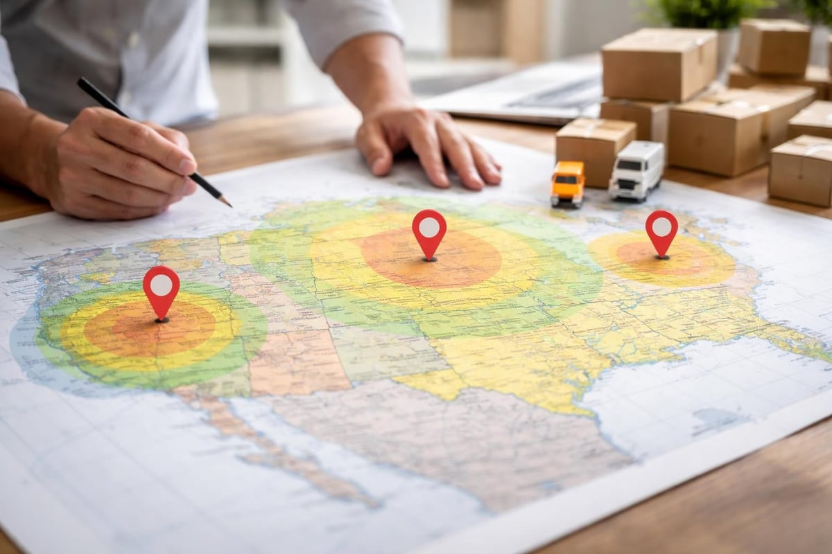 Shipping zone optimization