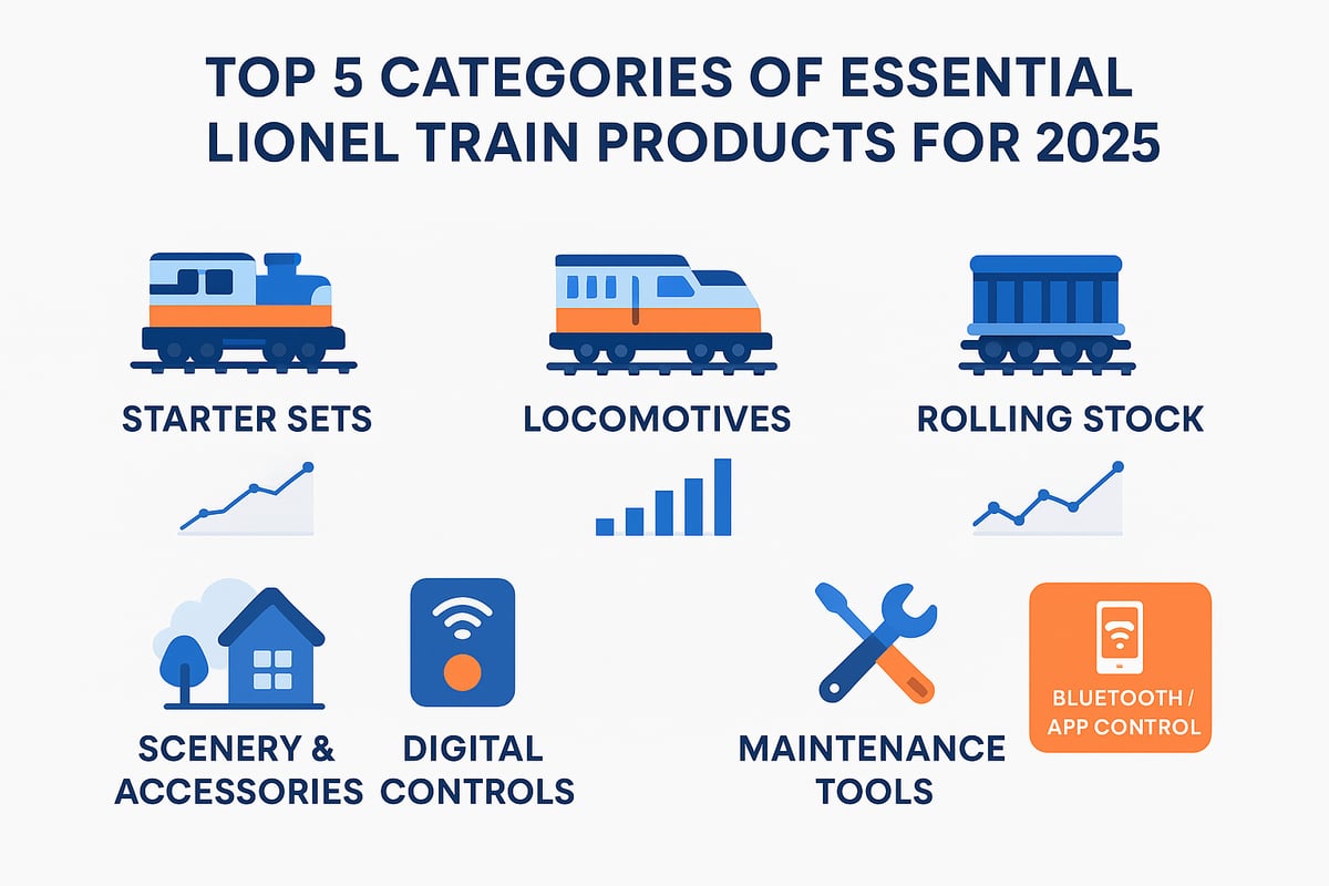 Essential Lionel Train Products and Accessories for 2025