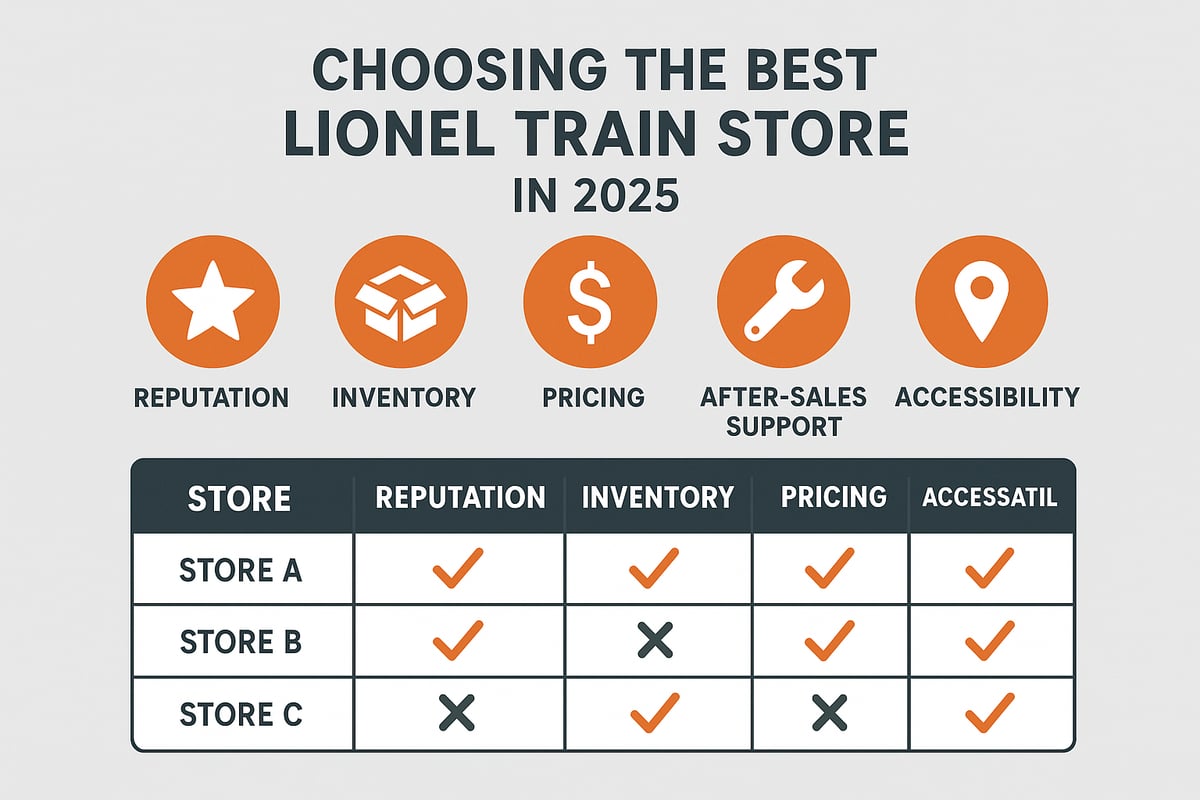 How to Choose the Best Lionel Train Store