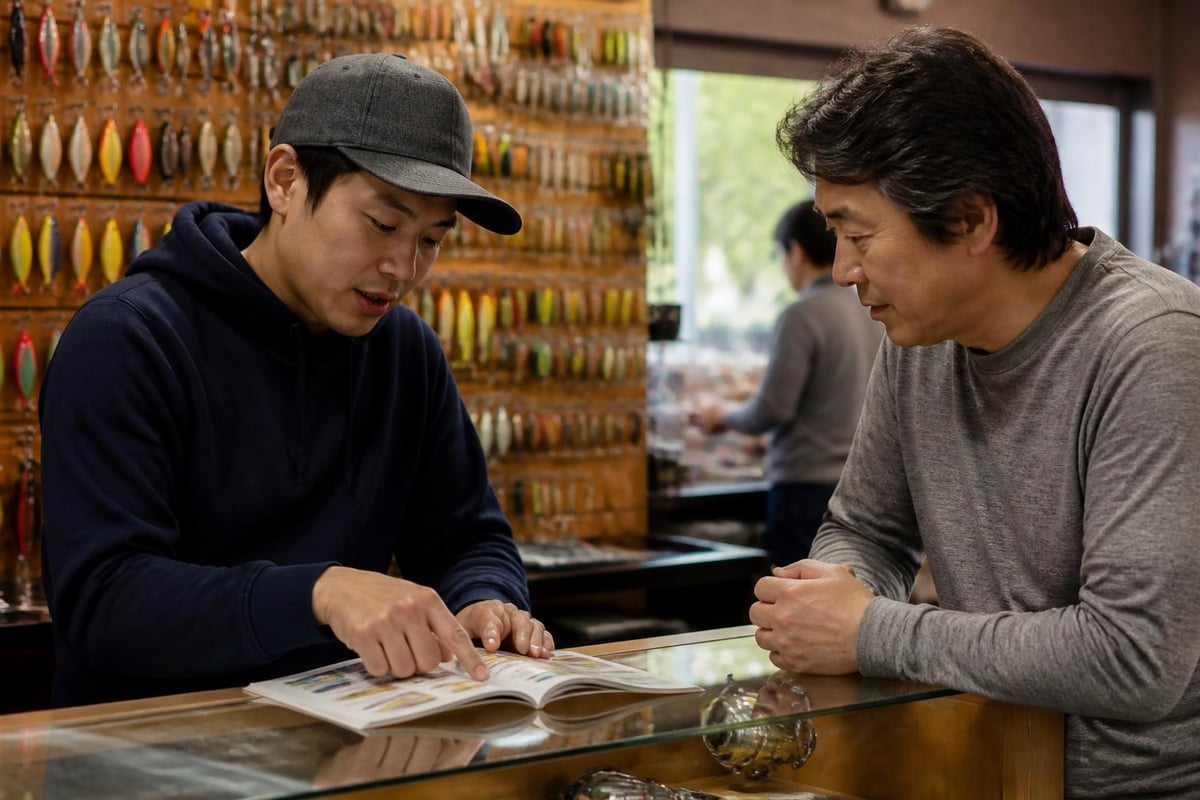 Customer experience in lure shops