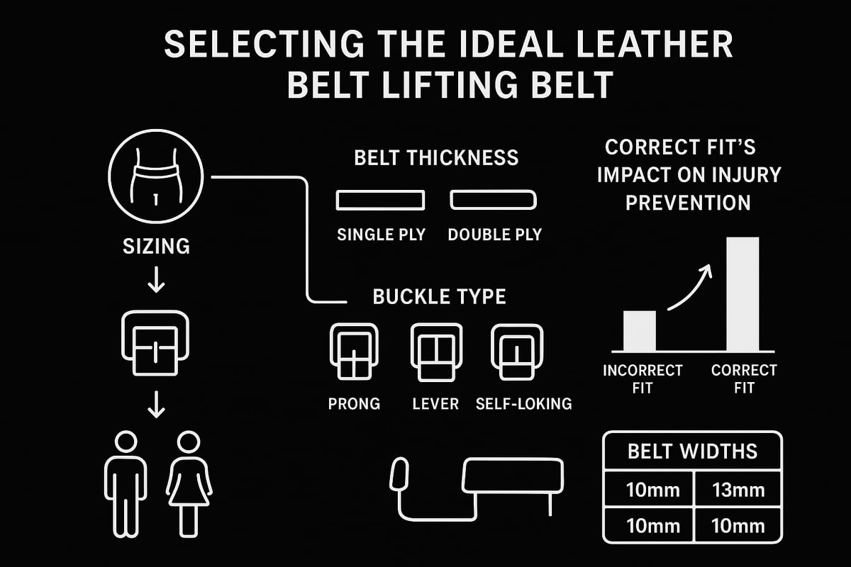 How to Choose the Perfect Leather Lifting Belt for Your Goals