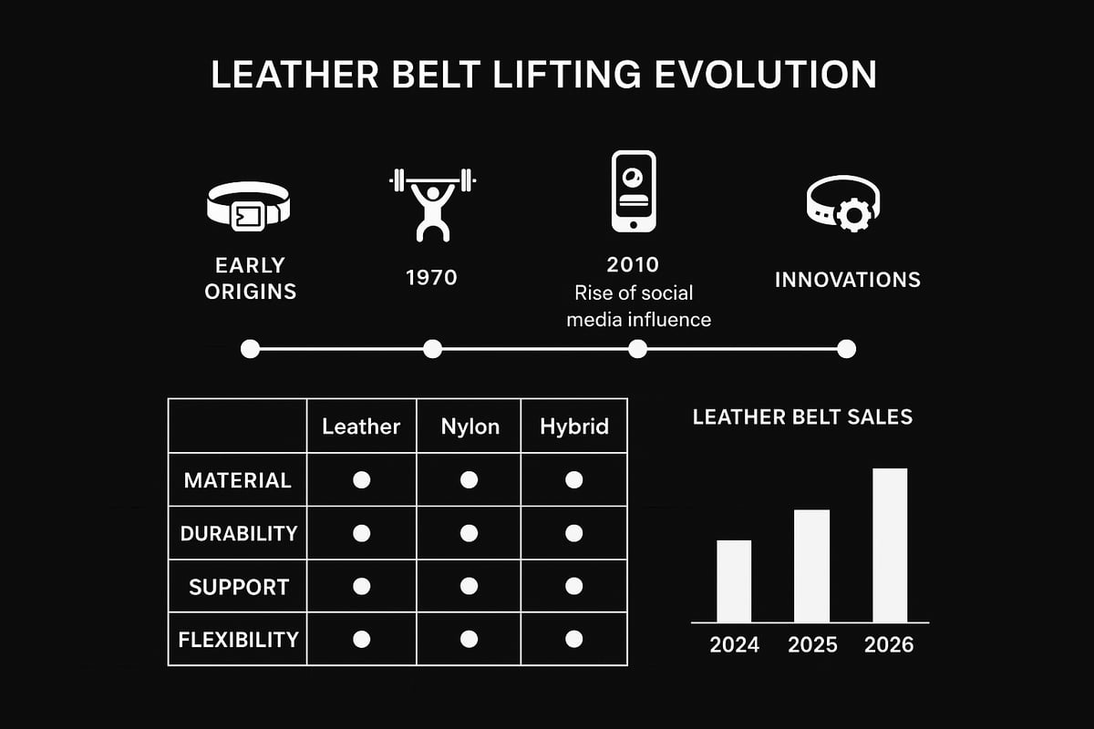 The Evolution of Leather Lifting Belts: 2026 Trends & Innovations